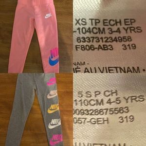 Lot of 2 Size 4t-5t leggings